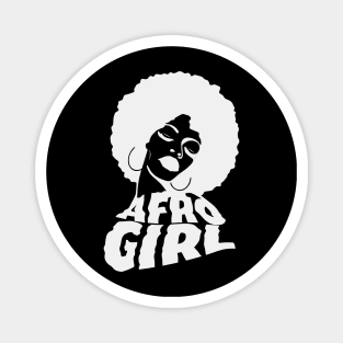 Afro Girl Magnet